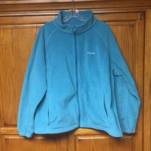 Size 3x blue Columbia Fleece Jacket!